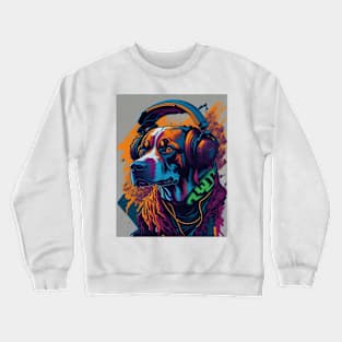 dog love Crewneck Sweatshirt